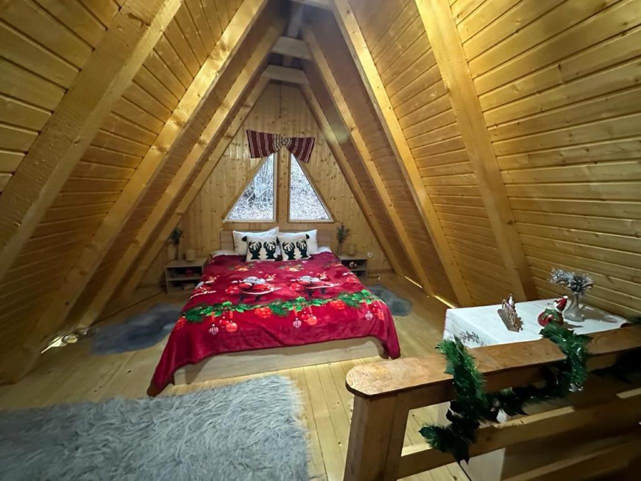 Cabanutze Satic Villa Rucăr Exteriör bild